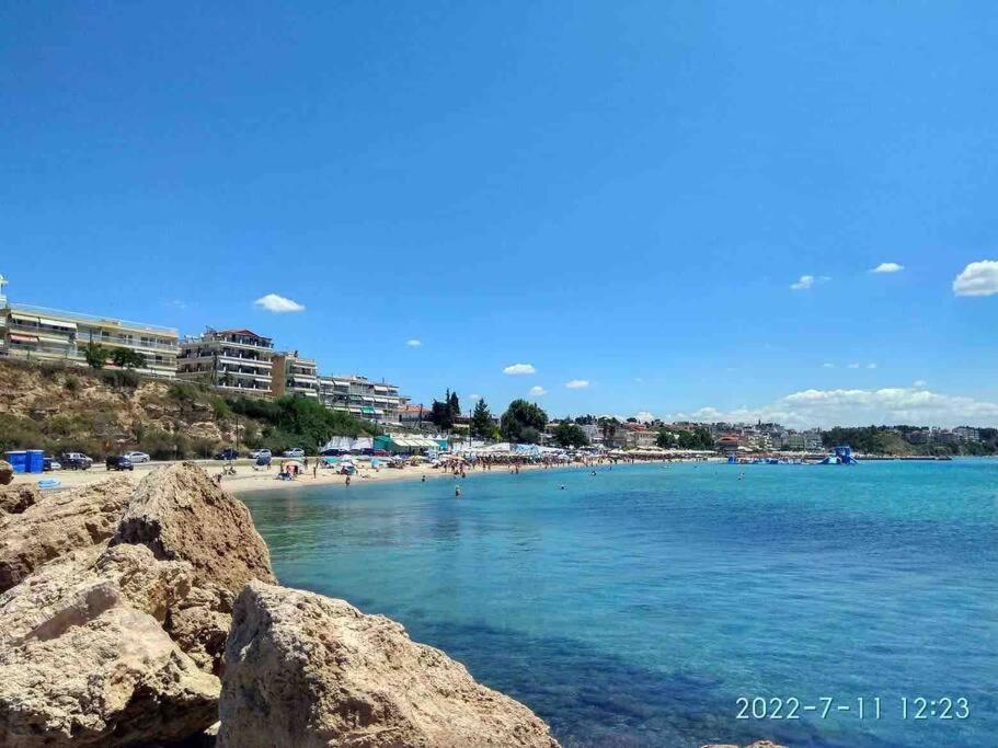 Ng Luxury Apartments At Nea Kallikrateia No 1 Bagian luar foto